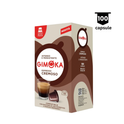 Gimoka Espresso Cremoso – Compatibil Nespresso - 100 Capsule