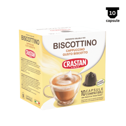 Crastan Biscottino - Compatibil Dolce Gusto- 10 Capsule