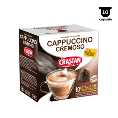 Crastan Cappuccino Cremoso - Compatibil Dolce Gusto- 10 Capsule