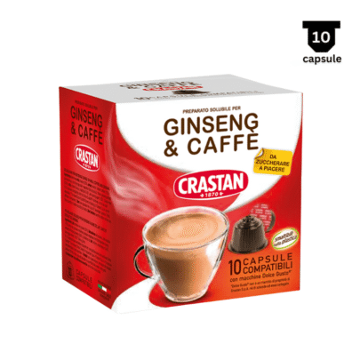 Crastan Ginseng & Caffè - Compatibil Dolce Gusto- 10 Capsule
