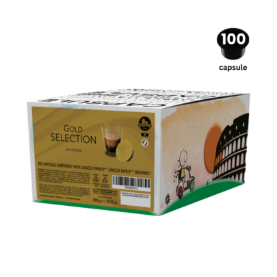 Italian Coffee Gold Selection - Compatibil Lavazza Firma - 100 Capsule