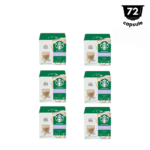72 capsule Starbucks White Mocha By Nescafe Dolce Gusto 6 x12 capsule
