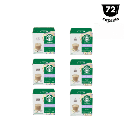 72 capsule Starbucks White Mocha By Nescafe Dolce Gusto 6 x12 capsule