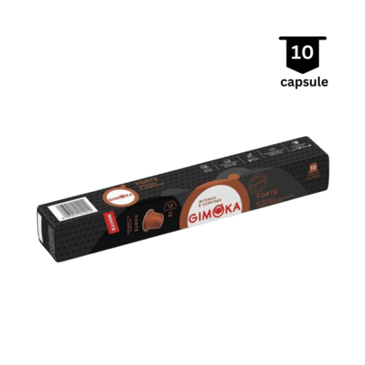Gimoka Forte - Compatibil Nespresso- 10 Capsule Aluminiu