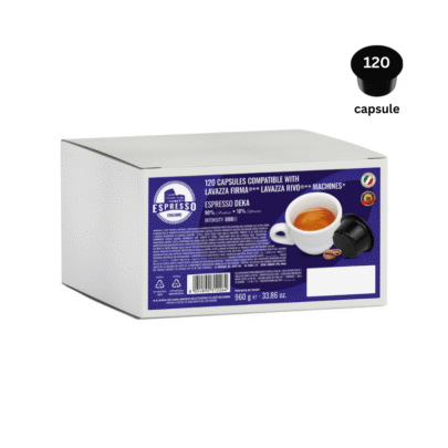 Italian Coffee Deka - Compatibil Lavazza Firma - 120 Capsule