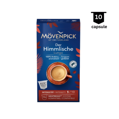 Mövenpick  Der Himmlische -Compatibil Nespresso - 10 Capsule Aluminiu
