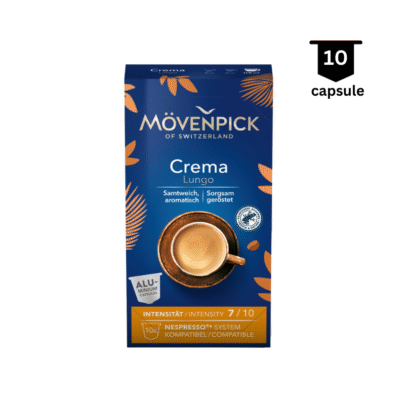 Mövenpick Crema Lungo-Compatibil Nespresso - 10 Capsule Aluminiu