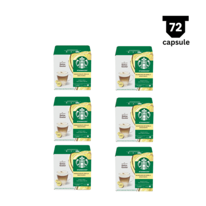 72 capsule Starbucks Machiato Madagastar Vanilla By Nescafe Dolce Gusto 6 x 12 capsule