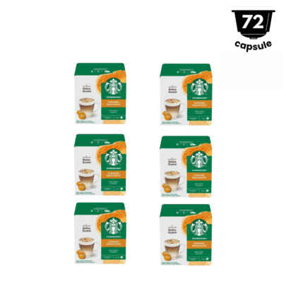 72 capsule Starbucks Caramel Macchiato By Nescafe Dolce Gusto 6 x 12 capsule