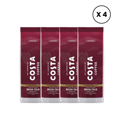 Pachet 4 X Costa Coffee Signature Mocha Italia Medium, cafea boabe 1kg