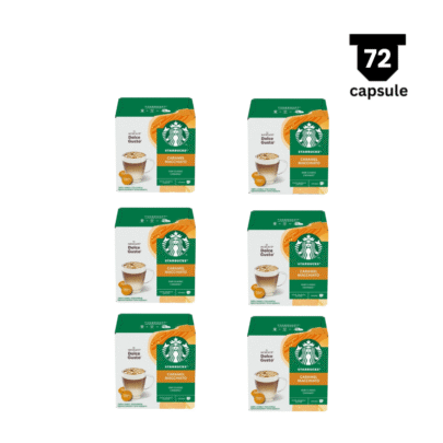 72 capsule Starbucks Caramel Macchiato By Nescafe Dolce Gusto 6 x 12 capsule