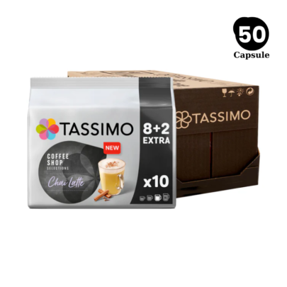 50 Capsule Tassimo Coffee Shop Chai Latte