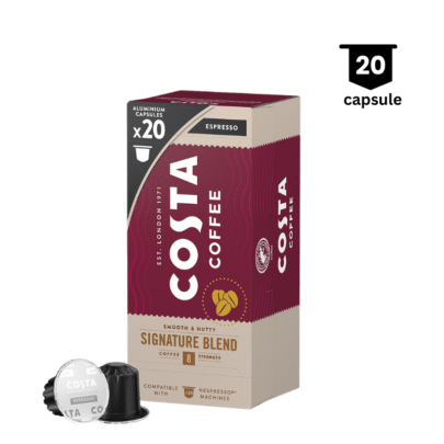 Costa Coffee Signature Blend Espresso - 20 Capsule Aluminiu Compatibil Nespresso