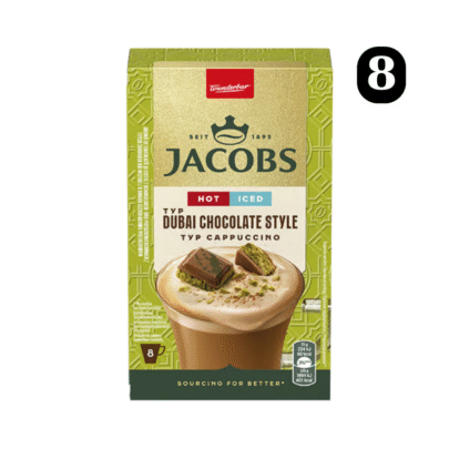 Jacobs Cappuccino Dubai Chocolate Style - 8 plicuri