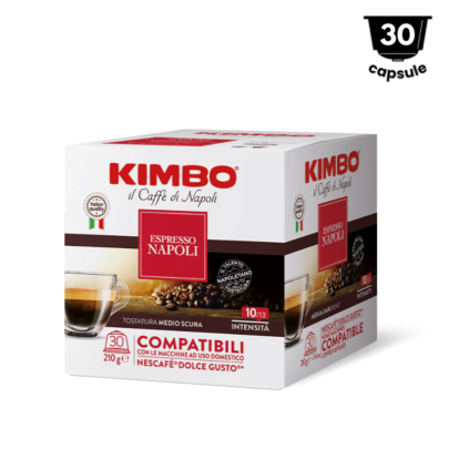 Kimbo Espresso Napoli - Compatibil Dolce Gusto- 30 Capsule