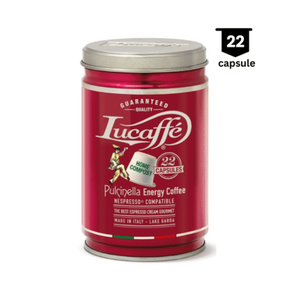 Lucaffé Pulcinella - 22 Capsule biodegradabile - Compatibile Nespresso