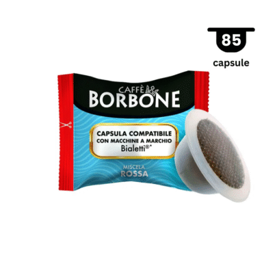 Borbone Caffe Bialetti Mokespresso Red- 85 Capsule