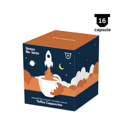 Senso Nocturno Toffee Cappuccino- Compatibil Dolce Gusto- 16 Capsule