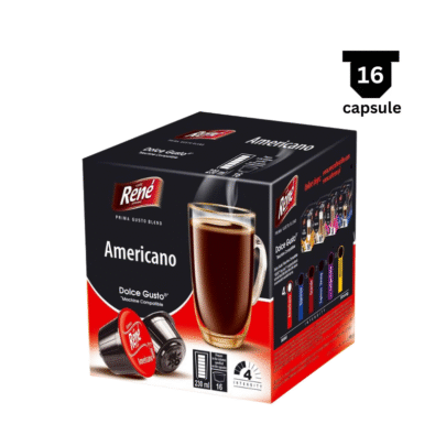 Café René Americano- Compatibil Dolce Gusto- 16 Capsule