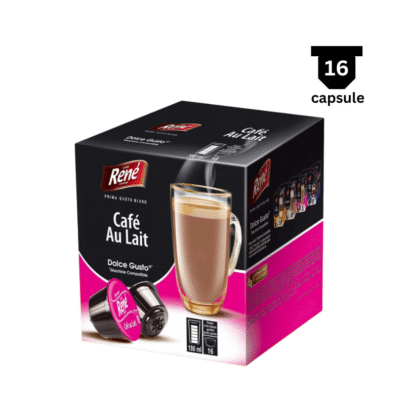 Café René Café Au Lait - Compatibil Dolce Gusto- 16 Capsule
