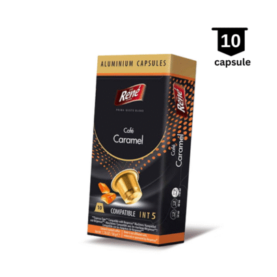 Café René Caramel- Compatibil Nespresso - 10 Capsule Aluminiu