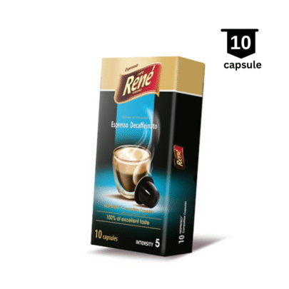 Café René Espresso Decaffeinato- Compatibil Nespresso - 10 Capsule