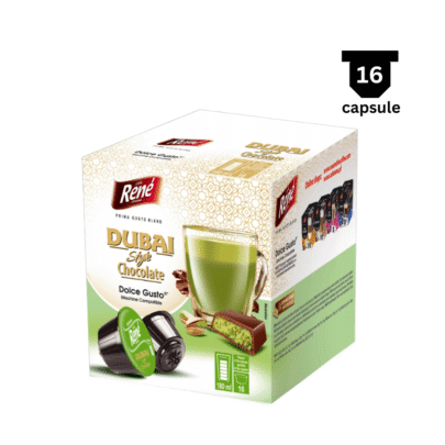 Café René Dubai Style Chocolate - Compatibil Dolce Gusto- 16 Capsule