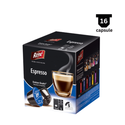 Café René Espresso - Compatibil Dolce Gusto- 16 Capsule