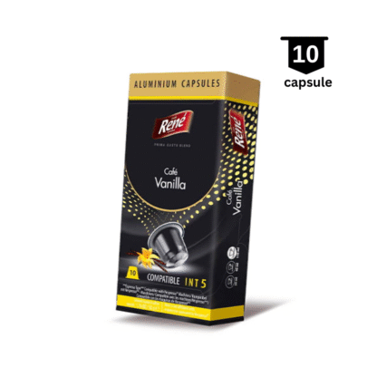 Café René Vanilla- Compatibil Nespresso - 10 Capsule Aluminiu