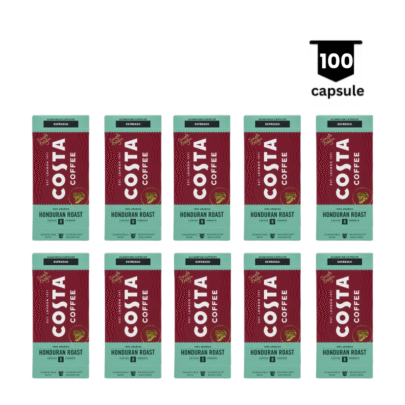 Costa Coffee Espresso Honduran Roast - Compatibil Nespresso – 100 Capsule Aluminiu