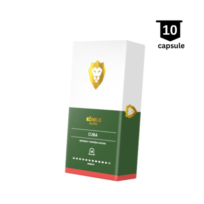 KÖNIGS Cuba- Compatibil Nespresso - 10 Capsule Aluminiu