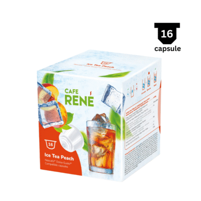 Café René Ice Tea Piersici- Compatibil Dolce Gusto- 16 Capsule