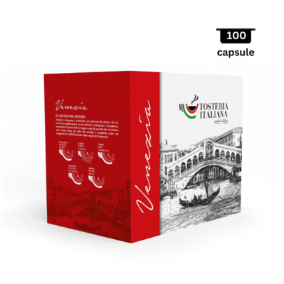 Tosteria Italiana VENEZIA- Compatibile Lavazza A Modo Mio - 100 Capsule
