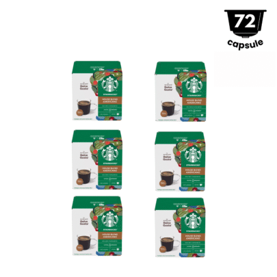 72 capsule Starbucks House Blend Americano By Nescafe Dolce Gusto 6 x 12 capsule