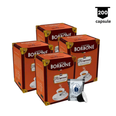 200 Capsule Borbone Miscela NERA - Compatibil Nespresso