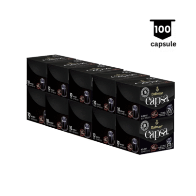<strong>SUPER PROMO</strong>‼ Dallmayr Capsa Espresso Boost– Compatibil Nespresso – 100 Capsule Aluminiu
