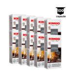 100 Capsule Kimbo Espresso Intenso, 10x10 Capsule, Compatibil Nespresso