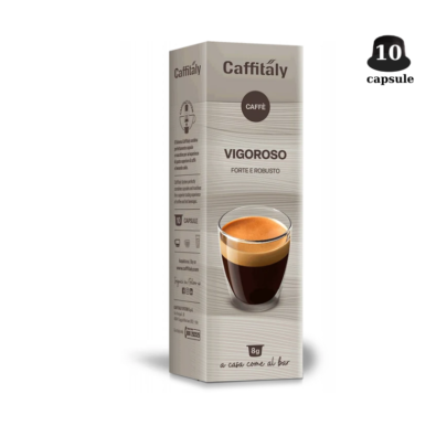 Caffitaly Caffè Vigoroso –  Cafissimo / Caffitaly - 10 Capsule