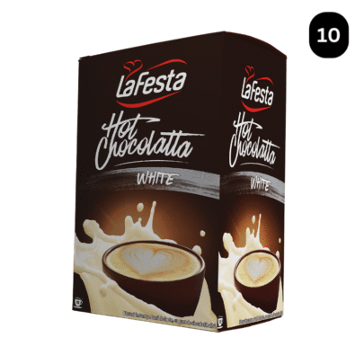 LA FESTA Ciocolată Caldă Albă 10 Plicuri