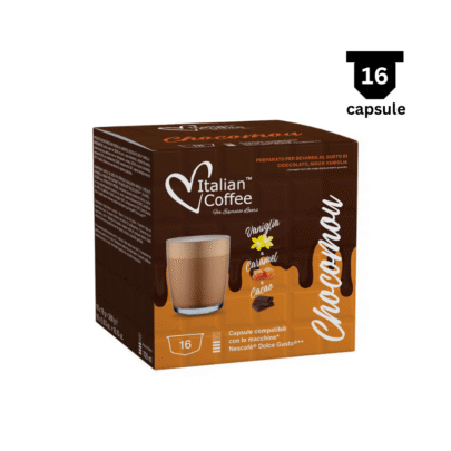 Italian Coffee Chocomou- Compatibil Dolce Gusto- 16 Capsule