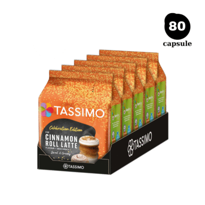 80 Capsule Tassimo Cinnamon Roll Latte