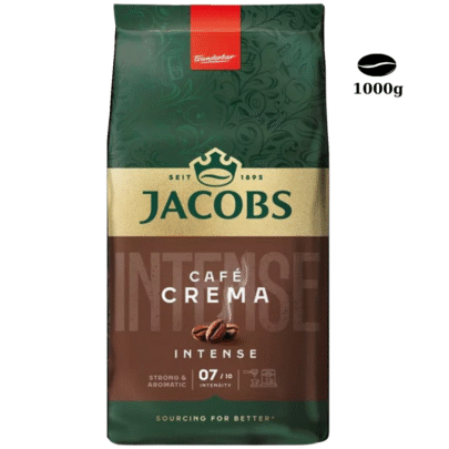 Jacobs Café Crema Intensiv - 1kg Cafea Boabe