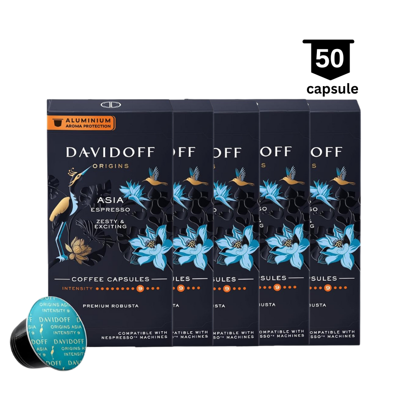 Davidoff Origins Asia- Compatibil Nespresso - 50 Capsule | AromaKaffe Davidoff Origins Asia- Compatibil Nespresso - 50 Capsule