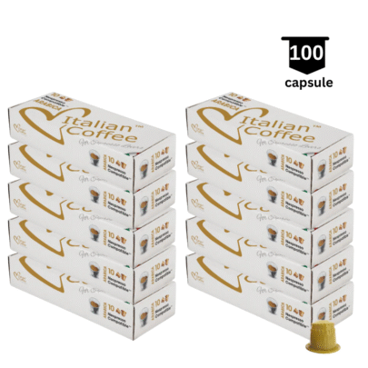 Italian Coffee Arabica- Compatibil Nespresso - 100 Capsule