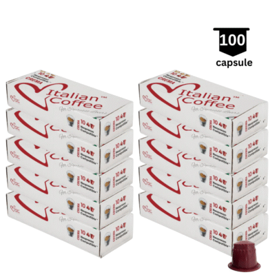Italian Coffee Crema- Compatibil Nespresso - 100 Capsule