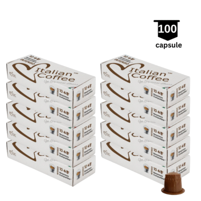Italian Coffee Intenso- Compatibil Nespresso - 100 Capsule