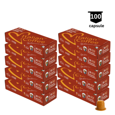 Italian Coffee Lungo- Compatibil Nespresso - 100 Capsule