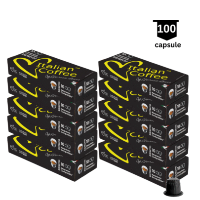 Italian Coffee Ristretto- Compatibil Nespresso - 100 Capsule