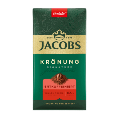 Jacobs Krönung Decafeinizat, Cafea Măcinată- 500g