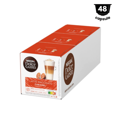 48 Capsule Nescafè Dolce Gusto Latte Macchiato Caramel , 3x16 Capsule